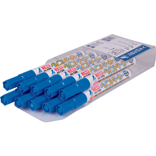 신와 공사용 페인트 마커 중자 원심 파랑 10개입 79119 1 PK