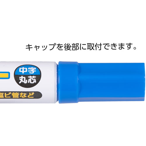 신와 공사용 페인트 마커 중자 원심 파랑 10개입 79119 1 PK