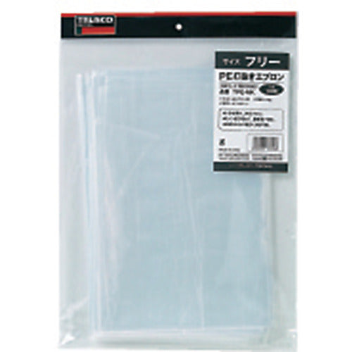 TRUSCO 폴리에틸렌 펀칭 앞치마(10장입) TPE-MK 1봉