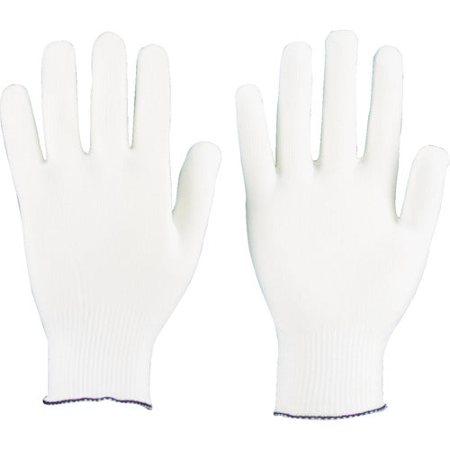 TRUSCO Cleanroom Inner Gloves, Size L (10 pairs) TPG-310-L 1 bag