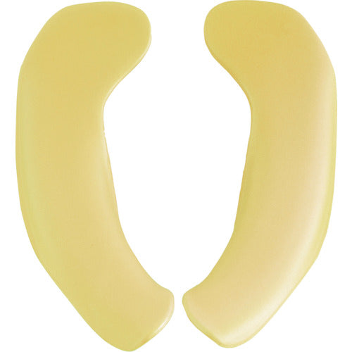 オカ　拭けるらくらく便座クッション　イエロー　29453　1 組