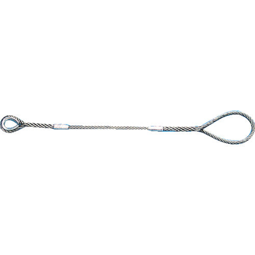 TRUSCO W Sling Type B with Thimble on One End 9mm x 2m GRB-9S2 1 Piece
