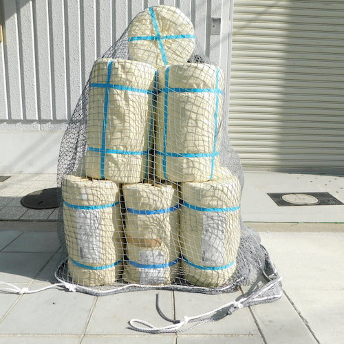 TRUSCO Multi-purpose Net (with drawstring) Mesh Size 25mm 3.6 x 3.6m Silver TN25-3636SV 1 Piece