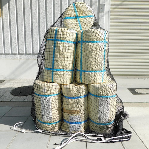 TRUSCO Multi-purpose Net (with drawstring) Mesh Size 25mm 3.6 x 3.6m Black TN25-3636BK 1 Piece