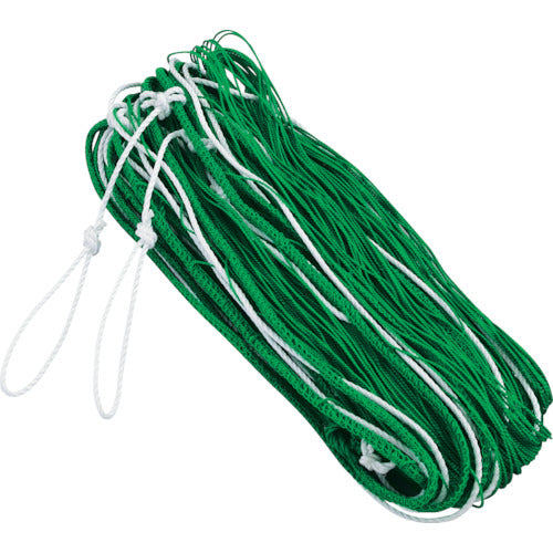 TRUSCO cargo holding net, mesh size 110mm, width 3.6m x length 5.4m, green, TN110-3654, 1 piece