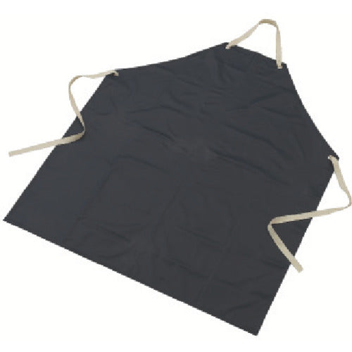 TRUSCO Antibacterial Vinylon Apron Chest Guard Navy TVL-MK-B 1 pc