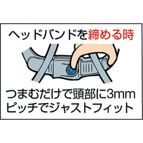 TRUSCO Helmet Highly Breathable Blue DPM-1820B 1 pc