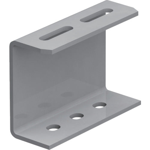 TRUSCO 배관지지용 채널 브래킷 100형 스틸 L140 TKC1-WB014-U 1개