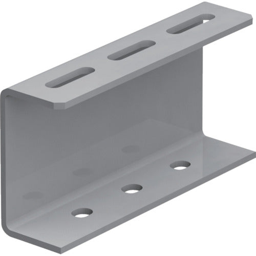 TRUSCO 배관지지용 채널 브래킷 100형 스틸 L200 TKC1-WB020-U 1개