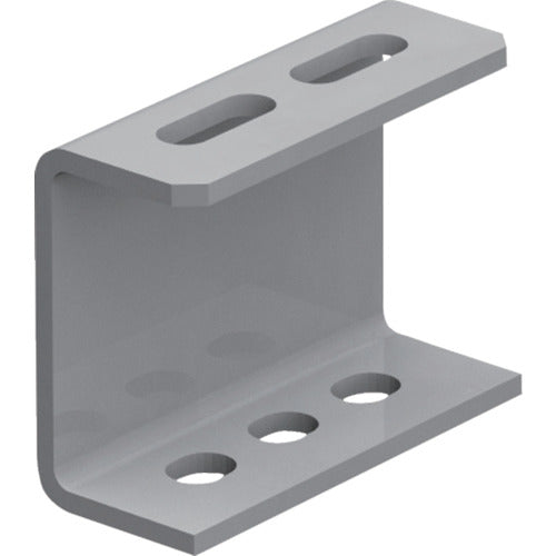 TRUSCO 배관지지용 채널 브라켓 75형 스틸 L100 TKC7-WB010-U 1개