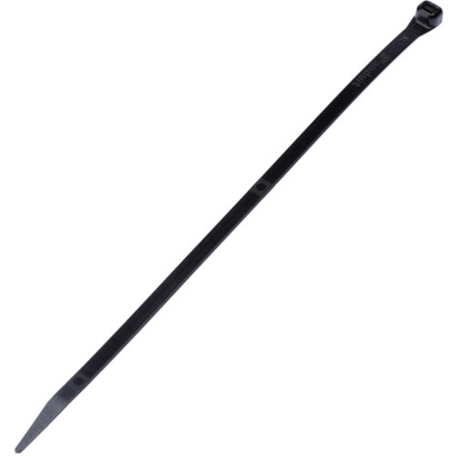 PANDUIT Super Grip Nylon Cable Ties, Weather Resistant Black (50 pcs) PLT450B 1 bag