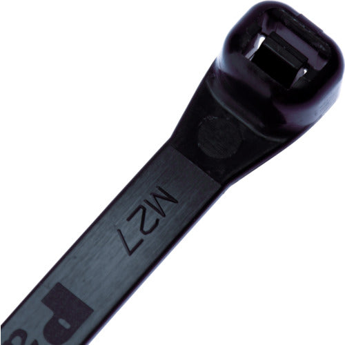 PANDUIT Super Grip Nylon Cable Ties, Weather Resistant Black (50 pcs) PLT450B 1 bag