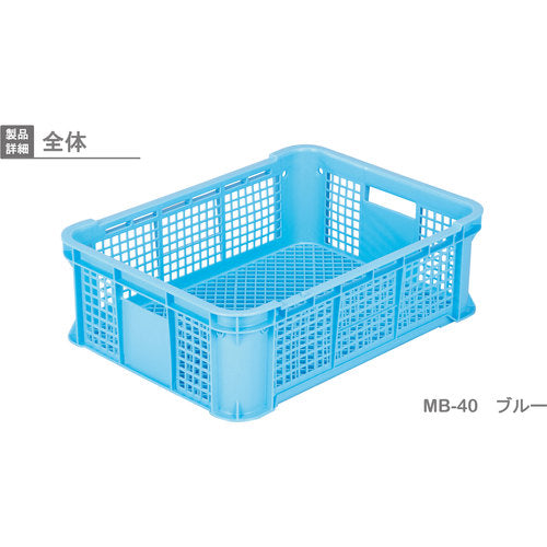 Risu MB type Listerner 233628 MB-40 Mesh Blue MB-40 1 piece