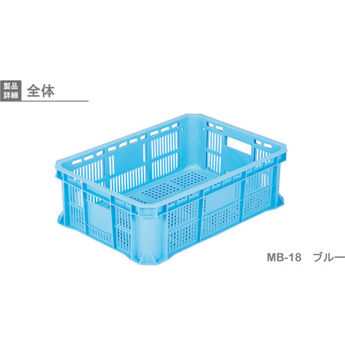 Risu MB type Listerner 233369 MB-18 Mesh Blue MB-18 1 piece