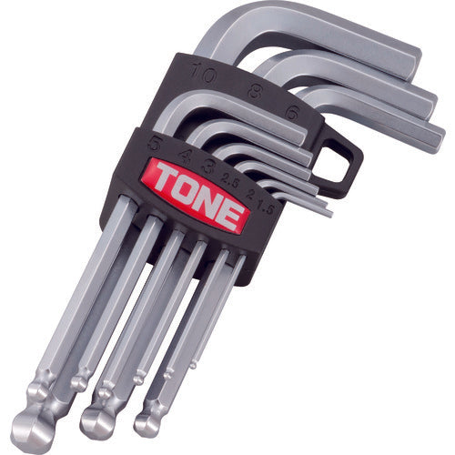 TONE Master Tool Ball Point L-shaped Wrench Set BS900 1 S