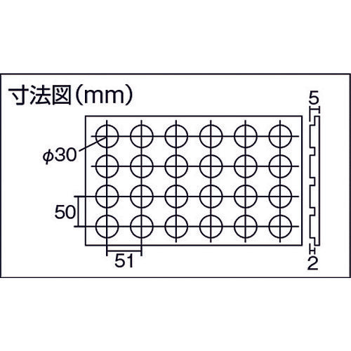 ＴＲＵＳＣＯ　コインマット　１０００Ｘ２５００ｍｍ　TCM-5025　1 巻