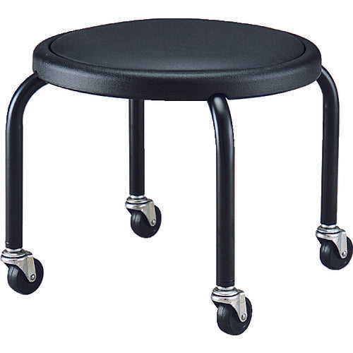 TRUSCO Work Chair Φ360XH330 with Casters VR-2N 1 piece