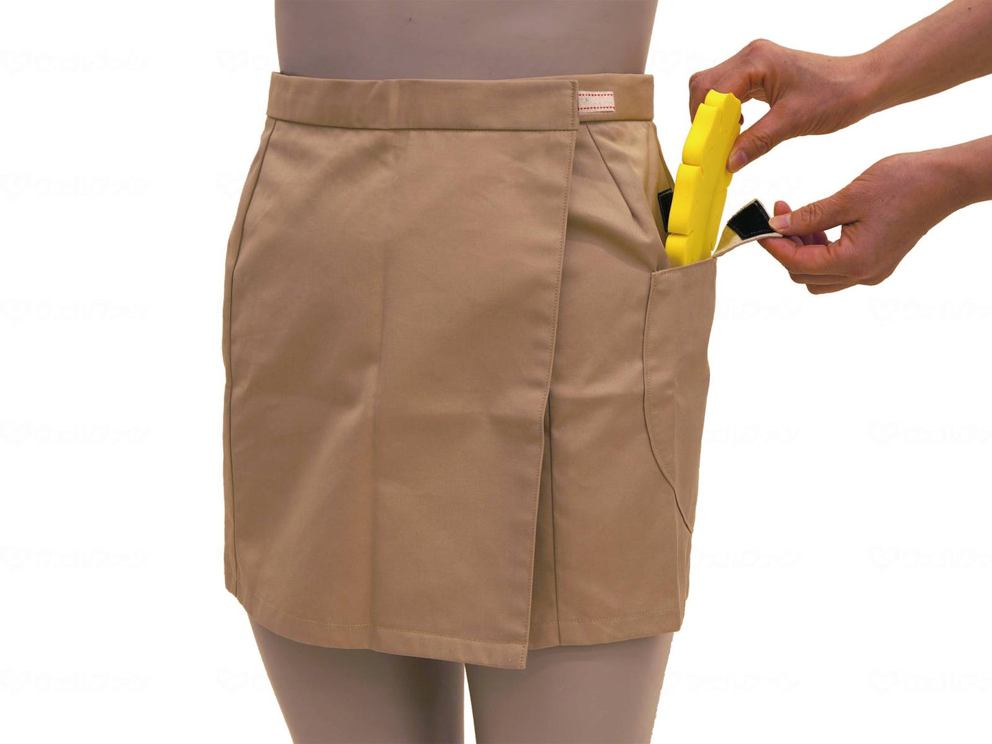 Tomi Peach Skirt + Protector Beige L