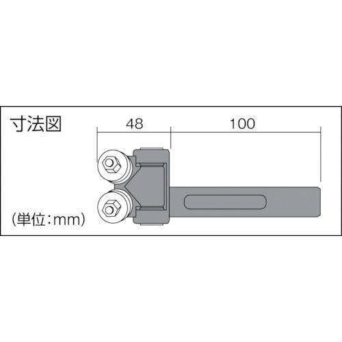 スーパー　切削ローレットホルダー　切削アヤ目用（ＮＣ　旋盤・汎用旋盤用）Ｈ：２０ｍｍ　Ｂ：２０ｍｍ　KH2CN20N　1 台