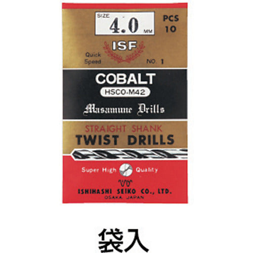 ISF Cobalt Masamune Drill 4.2mm COD-4.2 10 pieces