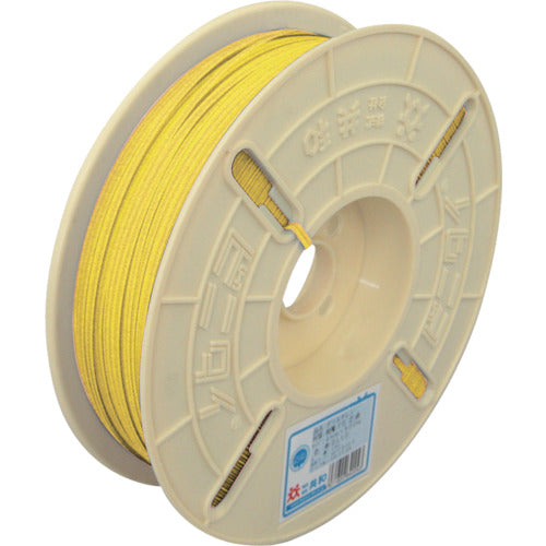 Vinyl tie Polyethylene Reel 4mm x 500m Yellow QCP-500-2 1 roll
