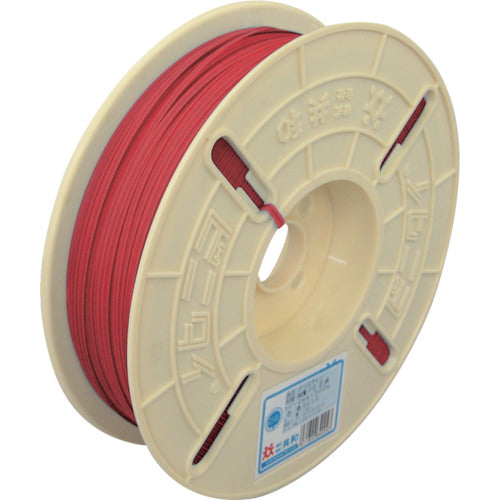 Vinyl tie, polyethylene, reel, 4mm x 500m, red, QCP-500-4, 1 roll