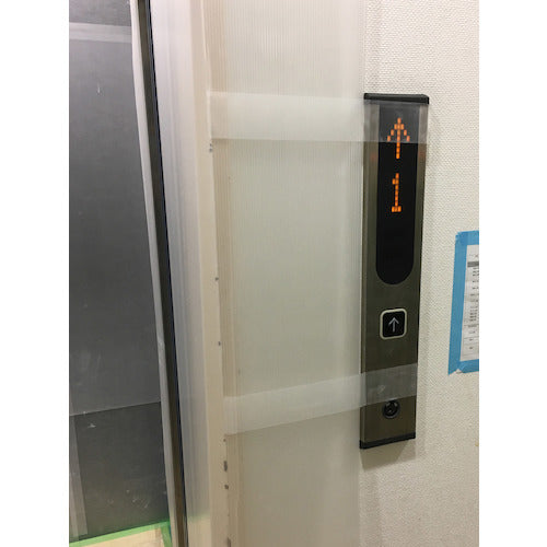 パイオラン　塗装・建築養生用テープ　５０ｍｍｘ２５ｍ　クリア　Y09CL 50MM　1 巻