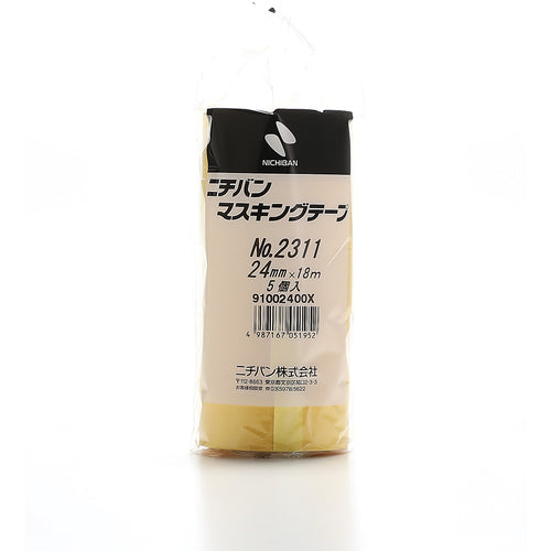 니티반 마스킹 테이프 2311H 24mmX18m(5권들이) 2311H-24 1 PK