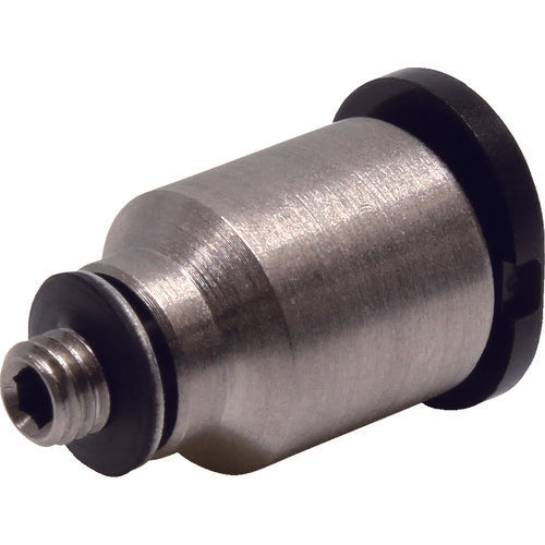 PISCO 튜브 피팅 미니 육각 구멍 부착 스트레이트 튜브 4 접속 구경 M3×0.5 POC4-M3M 1개