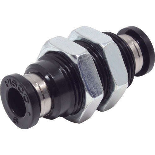 PISCO 튜브 피팅 격벽 유니온 PM6 1개