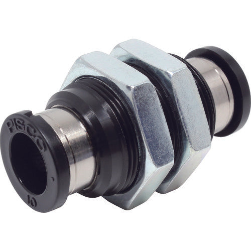 PISCO 튜브 피팅 격벽 유니온 PM10 1개
