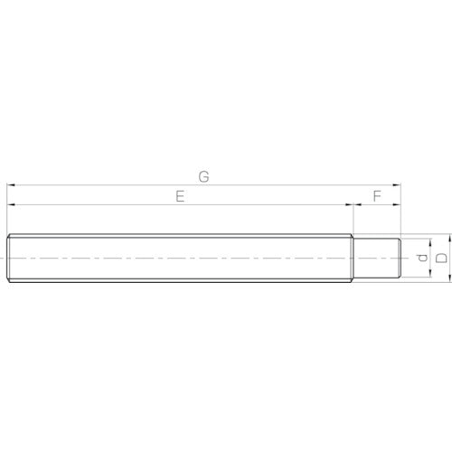 ＫＨＫ　インボリュートスプライン軸ＳＶ２５−２５０　SV25-250　1 個