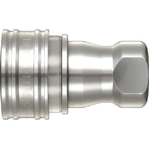 日東　ＳＰカプラ　タイプＡソケット　ステンレス製　ニトリルゴムＮＢＲ（ＳＧ）　相手側取付サイズＲ３／８（０７８９５）　3S-A SUS NBR        　1 個