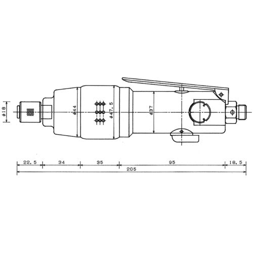 ＶＥＳＳＥＬ　衝撃式　エアードライバーＧＴＰＬＺ　GT-PLZ　1 台