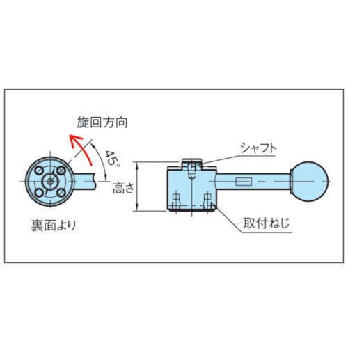 IMAO Push Clamp (for Machine Tools) with Lever Clamping Force 3000N QLPU150R 1 pc