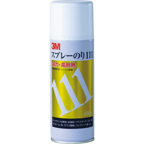 ３Ｍ　スプレーのり１１１　４３０ｍｌ　S/N 111　1 本