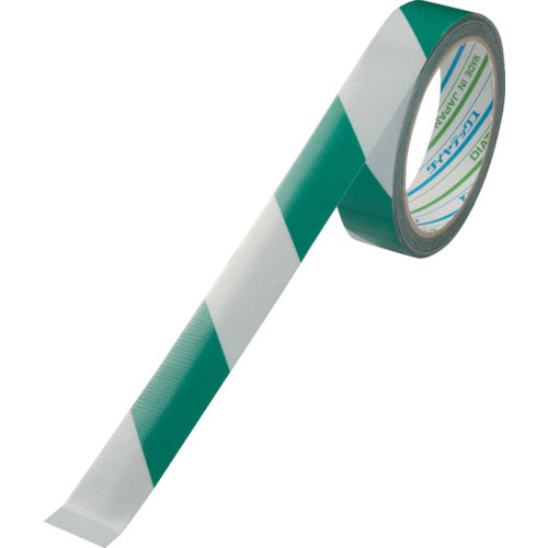 パイオラン　再帰反射テープ　２５ｍｍ×１０ｍ　ホワイト／グリーン　RF-30-WG-25　1 巻