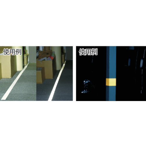 パイオラン　再帰反射テープ　５０ｍｍ×１０ｍ　レッド　RF-30-R-50　1 巻