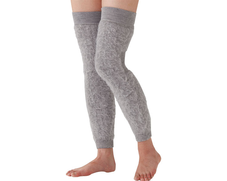 セラミック　ひざ保温ロングカバー（セラムA）　2枚組 / 008932500　グレー　1 組