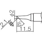 白光　こて先　２ＢＣ型　T12-BC2　1 本