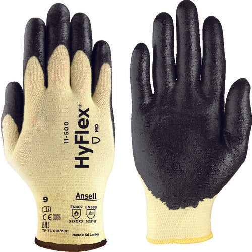 アンセル　耐切創手袋　ハイフレックスＣＲ　１１−５００　Ｓ　11-500-7　1 双