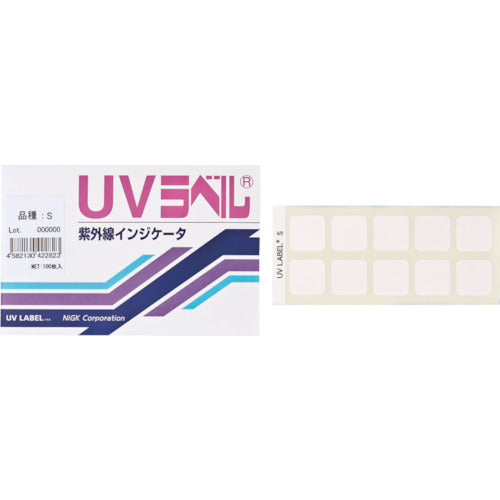 Nitto Giken UV Label Medium Sensitivity UV-M 1 Box