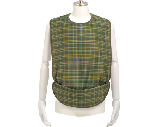 소프라피렌 앞치마 체크 2WAY 타입 / 102282 그린 1장