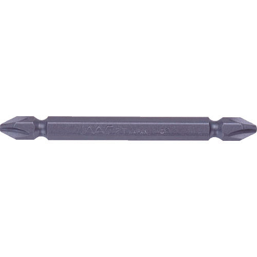 NAC Tapping Screwdriver Bits, Insert 6.35 x No. 2 x 75L, 3WT2075, 10 pieces