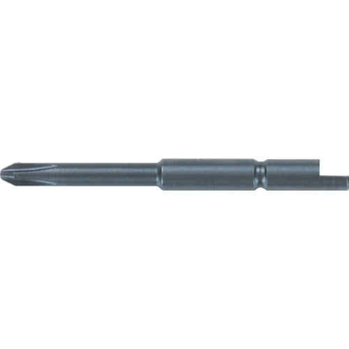 NAC Delbo Electric Screwdriver Bit Insert φ4 x No. 0 x 44L Step φ1.8 DB0X44-1.8 10 pieces