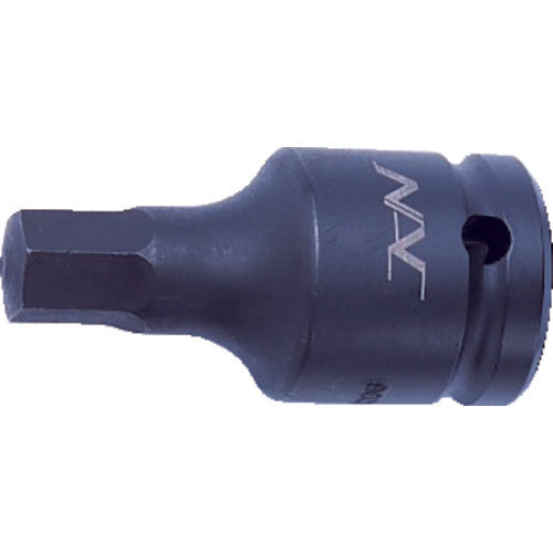 너크 헥사곤 렌치 소켓 쇼트 타입 삽입각 12.7x대변 8mm 408C 1개