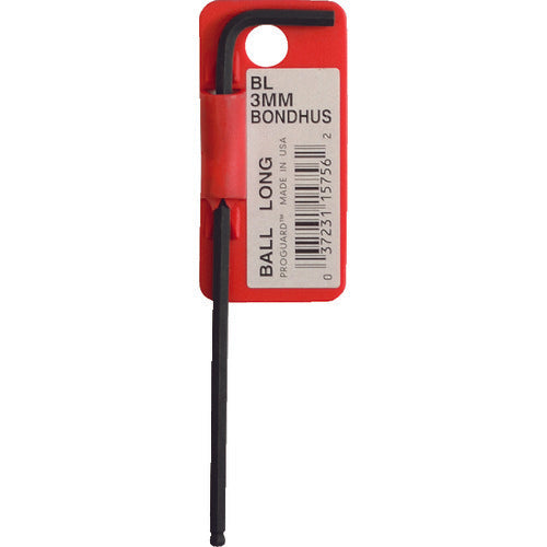 BONDHUS 볼 포인트 L-렌치 롱 3mm BL3MM BL3MM 1개