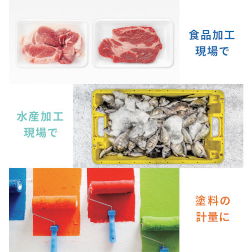 A&amp;D 방진·방수 디지털 저울 워터 보이 접시 치수 174×137mm HL3000LWP 1대