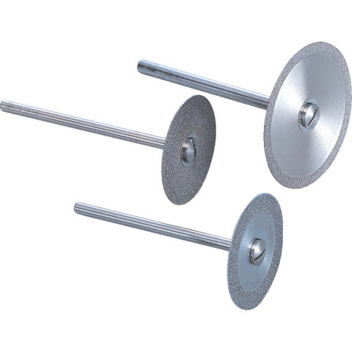 ナカニシ　ダイヤモンドカッティングディスク電着タイプ　シャンク径φ３　14081　1 本