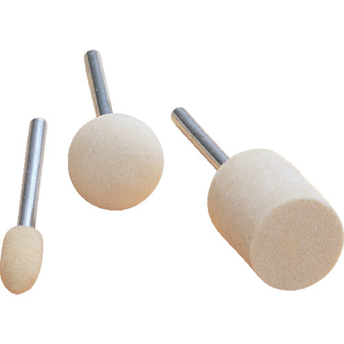 ナカニシ　フェルトバフ　（１０本入）　外径２２ｍｍ　53357　1 PK